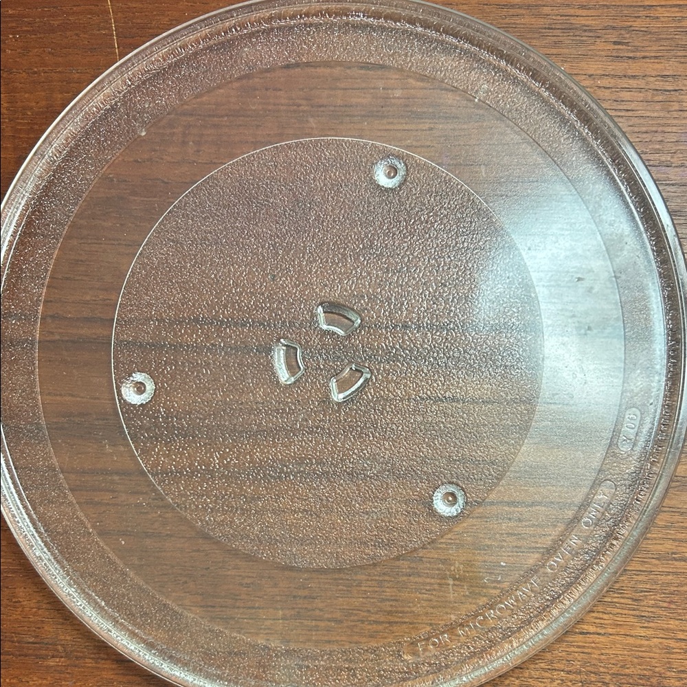 Clear Glass Microwave Turntable Plate